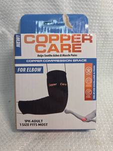 lot 80 image: Copper Care Elbow Compression Brace