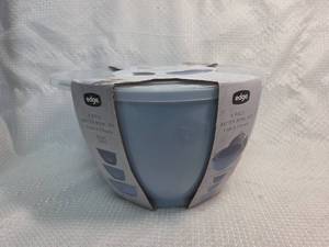 lot 81 image: Edge 6-Piece Batter Bowl Set with Lids