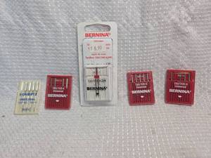 lot 84 image: Bernina and Schmetz Universal Sewing Machine Needles 130705H