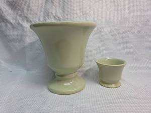 lot 129 image: Restoration Hardware Italian Ceramic Pots