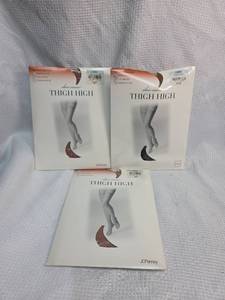 lot 154 image: JCPenney Sheer Caress Thigh High Stockings