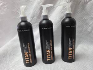 lot 198 image: 3 unopened bottles of Pure Romance Titan Nourishing Body Lotion