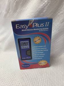 lot 214 image: Easy Plus II Blood Glucose Monitor Model 6276-S
