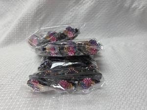lot 226 image: Crystal Embellished Mini Hair Clips Set
