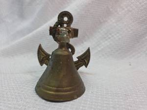 lot 264 image: Brass Nautical Anchor Bell from Taiwan
