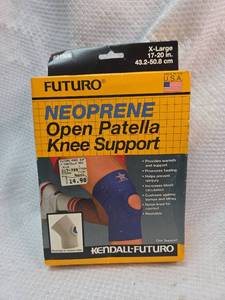 lot 270 image: Futuro Neoprene Open Patella Knee Support XL