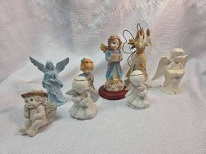 lot 288 image: Decorative Angel Figurine Collection
