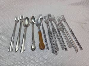lot 297 image: Vintage Stainless Steel Flatware