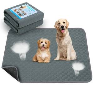 lot 192 image: Casa Paw Washable Pee Pads for Dogs, Fast Absorbent Reusable Dog Pee Pads, Non Slip Puppy Pads Pet Training Pads for Whelping, Potty, Housebreaking, Playpen, Crate (2 Pack, 36 x 48)