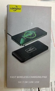lot 68184 image: Fast Wireless Car Charging Pad 15W - Retail $25