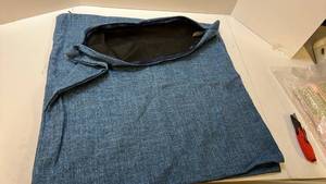 lot 68202 image: Blue Denim Pillow Covers 2 Piece - Retail $25