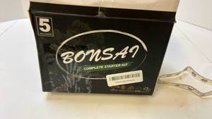 lot 68215 image: Complete Bonsai Tree Starter Kit - Retail $25