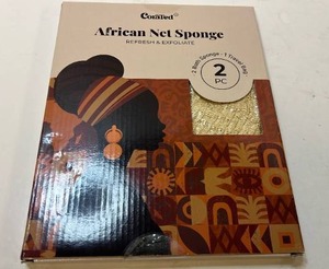 lot 68239 image: Corated African Net Sponge 2PC Set - Retail $12