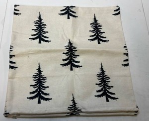 lot 68240 image: Pine Tree Pattern Pillow Covers - Retail $24
