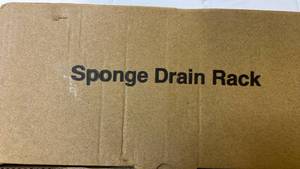 lot 68333 image: Kitchen Sponge Drain Rack - Retail $15