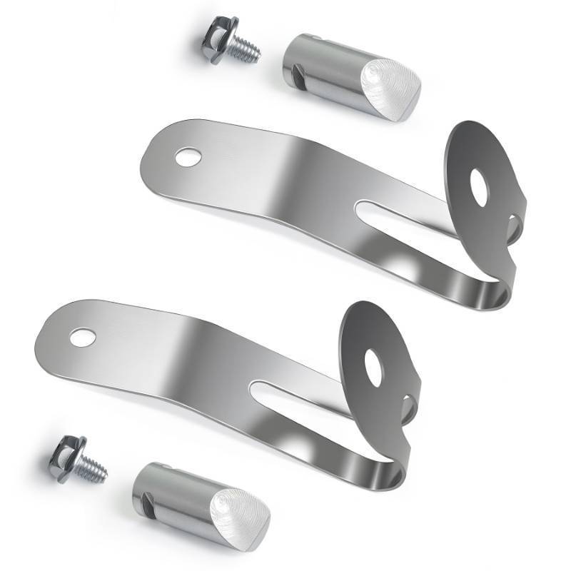 lot 24836 image: Round Bar Weight Distribution Hitch Retainers Replacement for #17600 or #17601 - Retail $11