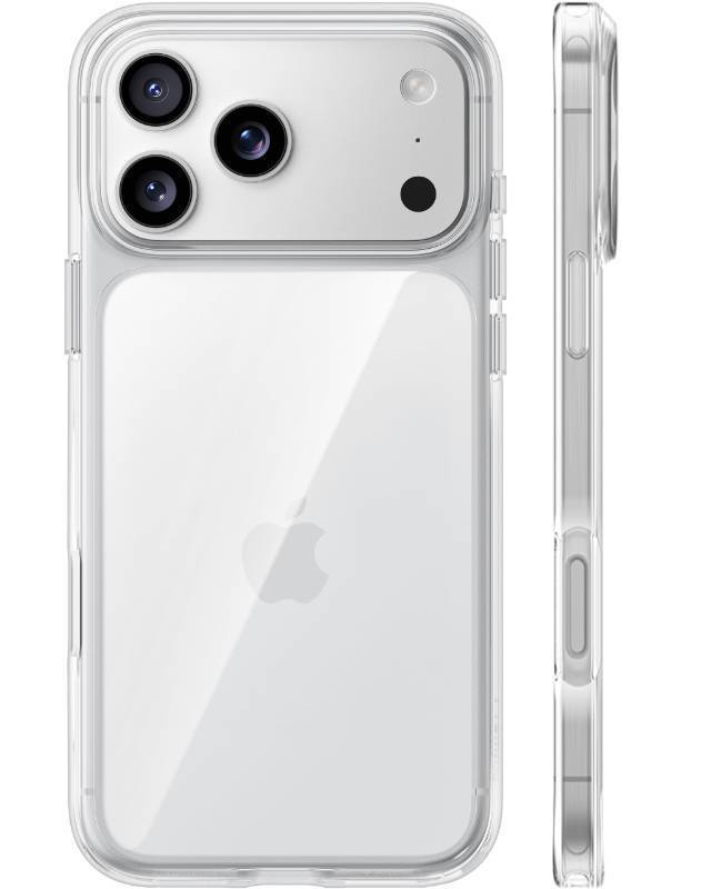 lot 34423 image: iPhone 17 Pro Case Crystal Clear, Ultra-Thin, 2025 Upgraded Non-Yellowing, Military-Grade Protection, Transparent Slim Case for iPhone 17 Pro Phone Case, Soft, Anti-Scratch, Clear - Retail $11
