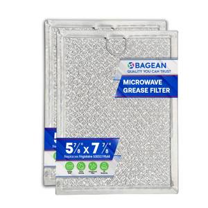 lot 61841 image: Microwave Filter Replacement 7.92�� x 5.94�� Compatible with 5303319568 Frigidaire Microwave Filter - Aluminum Mesh Grease Screen - Freshens & Filters Kitchen Air in Over the Oven Vent Fan (2-Pk) - Retail $12