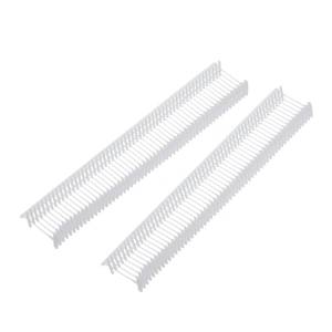 lot 61861 image: 5000Pcs Standard Tagging Gun Fasteners,0.5 Inch White Garment Tags Label Gun Plastic Refills, Fabric Tag Attachments Gun Barbs for Clothing, Retail, All Price Tags - Retail $11