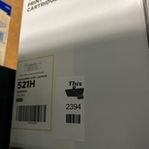 lot 2394 image: HP 521H Original Black LaserJet Toner Cartridge