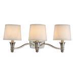 lot 1396 image: 3 light fixture