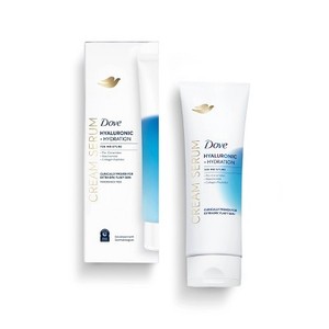 lot 325 image: Dove Cream Serum Body Lotion with Hyaluronic, Pro-Ceramides - 8oz