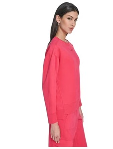 lot 353 image: DKNY Womens Hi-Lo Crewneck Sweatshirt Size XXL