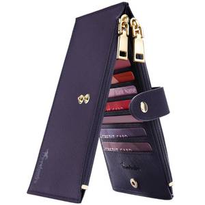 lot 279 image: Travelambo RFID Wallet Women Large Size Bifold Multi Card Wallet Case with Zipper Pocke Credit Card Holder for Women