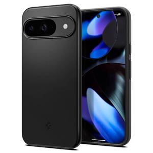 lot 326 image: Spigen Thin Fit Designed for Pixel 9 CasePixel 9 Pro Case (2024) Hard Shell Military-Grade Protection - Black