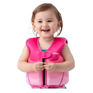 lot 473 image: INIGGII Toddler Swim Vest, Swim Jacket for Kids, Infant Swim Trainer Vest for 20-28 lbs (Age 18 Months-2 Years Old Girls) with Adjustable Safety Strap
