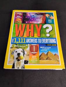lot 1635 image: National Geographic Kids WHY 1,111 Answers to Everything