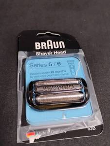 lot 1656 image: Braun Series 56 53B Shaver Head Replacement