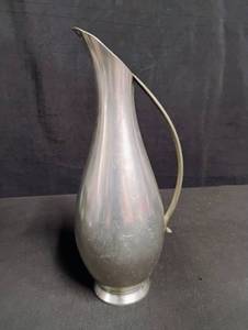 lot 1699 image: Danish Modern Pewter Pitcher
