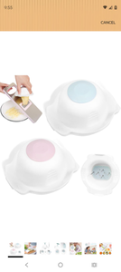 lot 1722 image: 2 Pieces Mandolin Hand Guards, Finger Anti-Cut Protectors for Vegetable Grater, Food Safety Holder for Mandolin Slicer for Kitchen