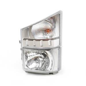 lot 3826 image: Jecoupoon Left Driver Side Headlight Assembly wCorner Lamp Compatible with NPR NPR-HD NQR NRR 2008-2020 8975851712 - Retail $63