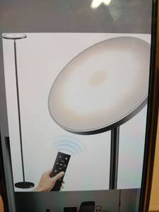 lot 3853 image: Sibrille  LED Floor Lamp Black