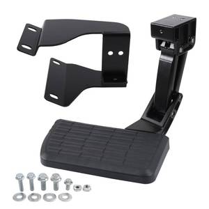 lot 3875 image: SMTRUILAN Retractable Rear Bed Step Compatible with 2015 2016 2017 2018 2019 2020 Ford F150 Foldable Truck Tailgate Step Replace#75312-01A - Retail $75