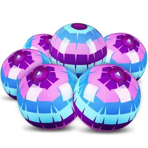 lot 25732 image: Hollowfly 12 Pack Video Game Themed Beach Ball for Kids 7.87 Bulk for Summer Pool and Beach Game Gifts Pinata Gaming Birthday Party Supplies and End of The Year Class Party Decorations Favor - Retail $17