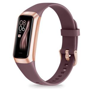 lot 51684 image: Fitness Tracker with Step CounterCaloriesStopwatch, Activity Tracker, Health Tracker with Heart Rate Monitor, Sleep Tracker,1.10AMOLED Touch Color Screen, Pedometer Watch for Women Men - Retail $26