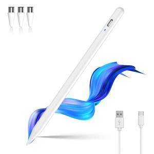 lot 39978 image: Stylus Pen for Touchscreen,Luntak Universal Magnetic Fine Point iPad Pencil for Android & iOS Smartphone and Tablet,POM Tip Stylus Pen for iPadiPad ProiPhoneSamsungLenovoHuawei and so on-White - Retail $10