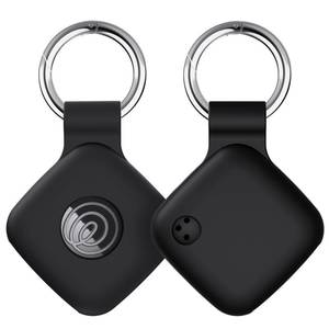 lot 40008 image: YWXTW 2 Pack Silicone Case for Tile Mate 2024  Mate 2022 Tracker Holder with Keychain, Anti Lost Soft Secure Protective Cover Finder for Keys, Bags, Cat Dog Collar Tag Accessories (BlackBlack) - Retail $5