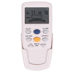 lot 51745 image: Eogifee Ceiling Fan Remote Control of Replacement of Hampton Bay FAN9T Thermostatic Remote Control with Fan Timer Only Remote - Retail $25