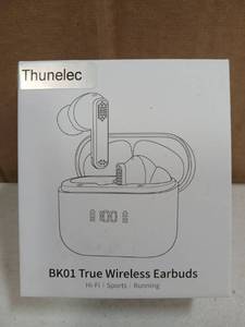 lot 30094 image: Thunelec BK01 True Wireless Earbuds - Retail $25