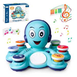 Baby Musical Toys Learning Toys for Toddlers, Octopus Music Toys, Preschooler Musical Educational Instruments Toy for Baby, Birthday Toys for Girls Boys - Retail: $40