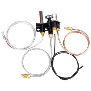 lot 51766 image: Pilot Assembly Natural Gas Compatible with Lennox, Elite, Merit, IHP, Serefina, Superior, Astria Direct Vent Natural Gas Fireplaces Equipped with SIT Pilot Assembly Replace# 69L17, 69L1701, 904405 - Retail $29