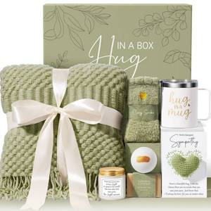 lot 55307 image: Sympathy Gift Baskets Sympathy Gifts for Loss of Loved One Mother Father Husband Mom Dad, Memorial Condolences Grief Bereavement Gift Ideas for Loss, Miscarriage Gifts for Mothers Women Care Package - Retail $43