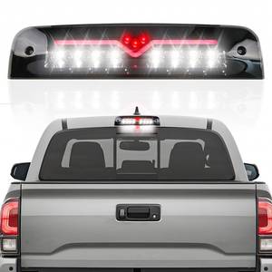 lot 55322 image: Youxmoto Fit for Dodge Ram 2009-2017 1500 2010-2017 2500 3500 LED 3rd Brake Light Third Brake Light High Mount Stop Light Cargo Lamp Black Housing Smoke Lens 55372082AD 55372082AC - Retail $29