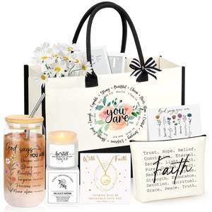lot 55331 image: Christian Religious Gifts For Women Faith,Inspirational Gift for Women,Bible Accessories Faith Based Gift - Retail $20