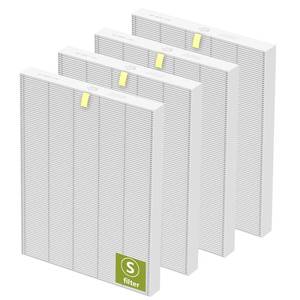 lot 59000 image: 4 Pack C545 True HEPA Replacement Filter S Compatible with Winix C545, B151, P150, 9300 Air Purifier, Ture HPEA Filter S Only, Part number 1712-0096-00 - Retail $30