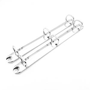lot 30129 image: Shuokecrafts 2Pack Letter Size 3 D-Rings Binder Mechanism Without Trigger, 11 inch Sheet Size, No Boosters (25mm(1 inch Base Width))